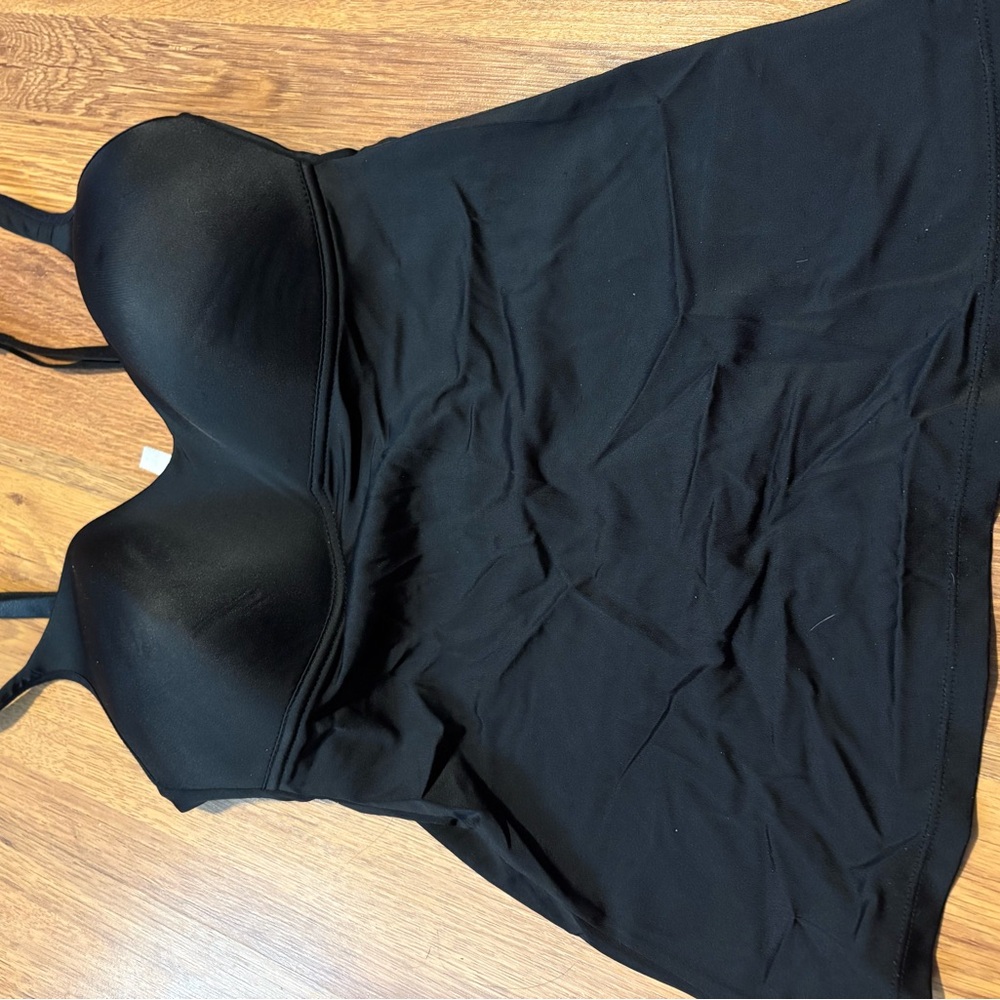 Rhonda Shear Black Camisole Bra